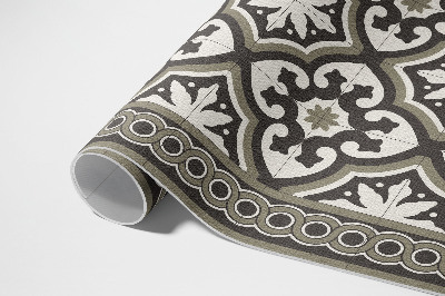 Tapis vinyle rectangulaire Mosaïque décorative de style scandinave