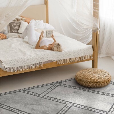 Tapis vinyle Carreaux décoratifs en marbre clair