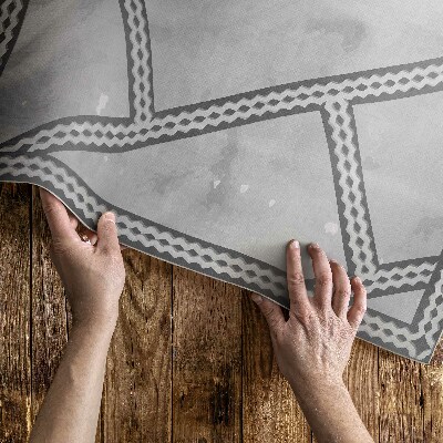 Tapis vinyle Carreaux décoratifs en marbre clair