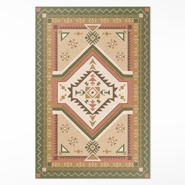 Tapis vinyle Motif ornemental géométrique espagnol