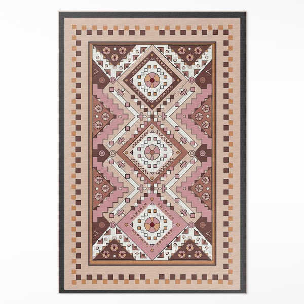 Tapis vinyle Ornement géométrique de conception marocaine