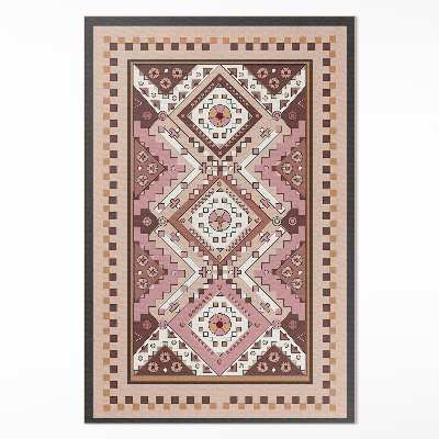 Tapis vinyle Ornement géométrique de conception marocaine