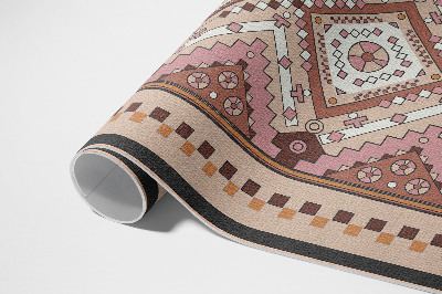 Tapis vinyle Ornement géométrique de conception marocaine