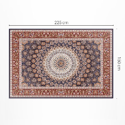 Tapis vinyle Mandala de style turc persan