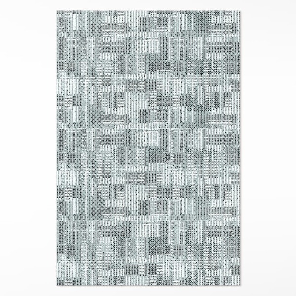 Tapis vinyle Tissu imitation mosaïque patchwork
