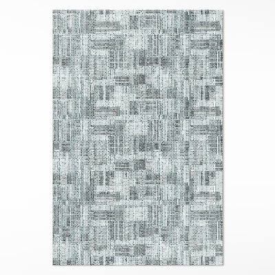Tapis vinyle Tissu imitation mosaïque patchwork