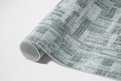 Tapis vinyle Tissu imitation mosaïque patchwork