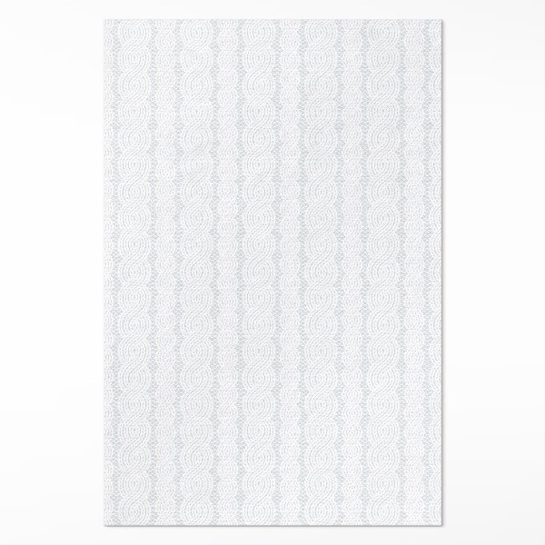 Tapis vinyle rectangulaire Pull géométrique à motif douillet