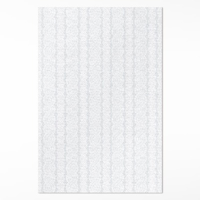 Tapis vinyle rectangulaire Pull géométrique à motif douillet