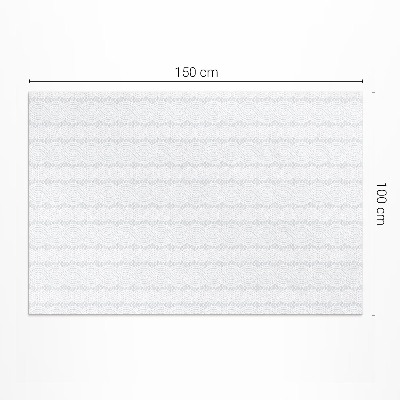 Tapis vinyle rectangulaire Pull géométrique à motif douillet