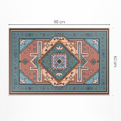 Tapis vinyle rectangulaire Motif décoratif géométrique arabe