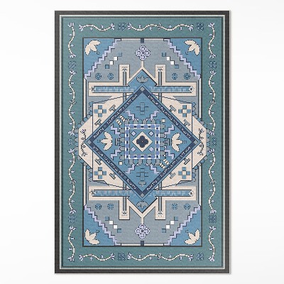 Tapis vinyle Motif ornemental géométrique arabe