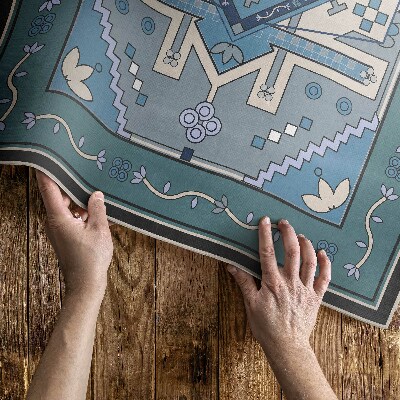 Tapis vinyle Motif ornemental géométrique arabe