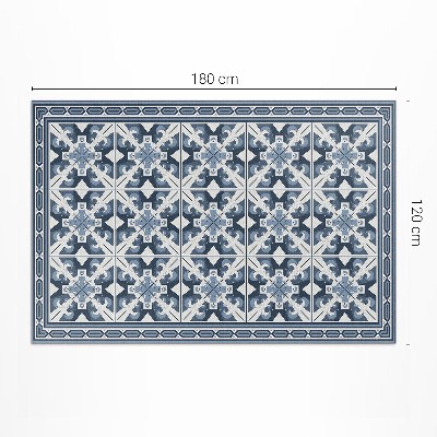 Tapis vinyle Carreaux décoratifs géométriques en losange