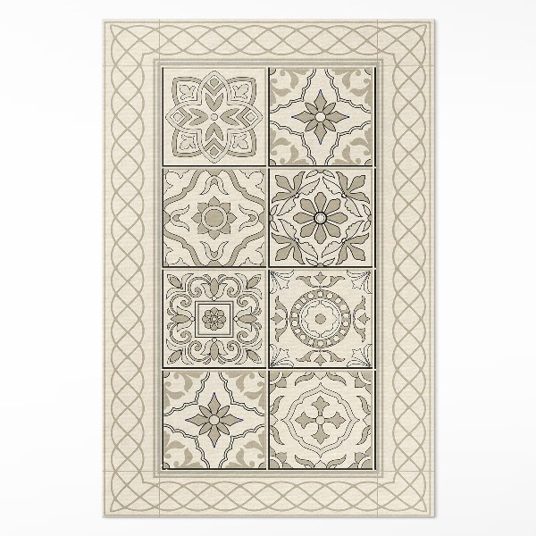 Tapis vinyle Tresses espagnoles belles tuiles