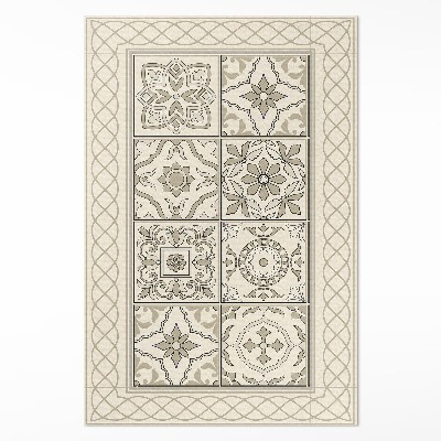 Tapis vinyle Tresses espagnoles belles tuiles