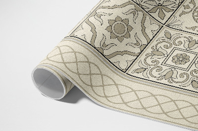 Tapis vinyle Tresses espagnoles belles tuiles