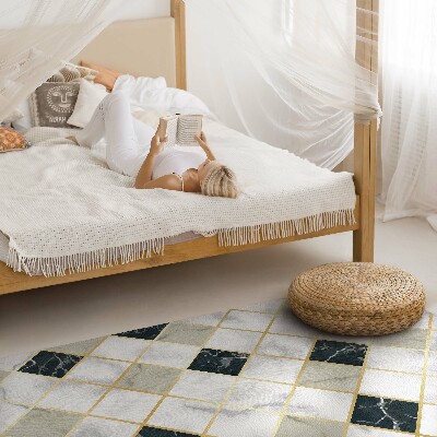 Tapis vinyle Magnifiques carreaux de pierre en marbre