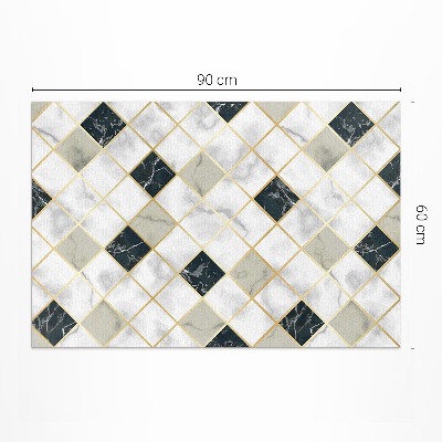 Tapis vinyle Magnifiques carreaux de pierre en marbre