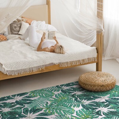 Tapis vinyle Feuilles de palmier végétation tropicale