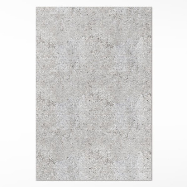 Tapis vinyle rectangulaire Béton industriel en pierre brute