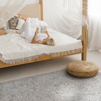 Tapis vinyle rectangulaire Béton industriel en pierre brute