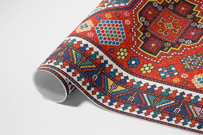 Tapis vinyle Tissu imitation motif décoratif turc