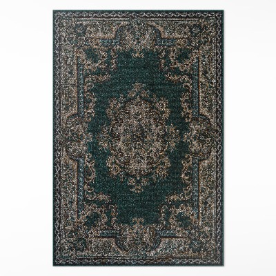 Tapis vinyle rectangulaire Motif décoratif persan à l'ancienne