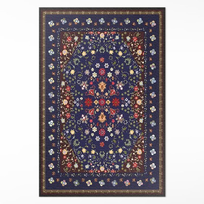 Tapis vinyle Magnifique motif de petites fleurs vintage