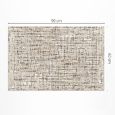 Tapis vinyle rectangulaire Tissu imitation style bohème