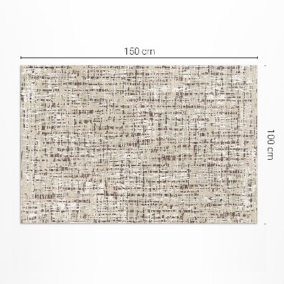 Tapis vinyle rectangulaire Tissu imitation style bohème