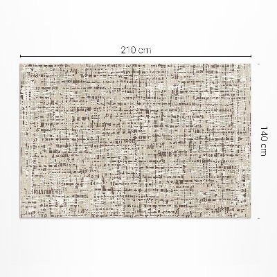 Tapis vinyle rectangulaire Tissu imitation style bohème