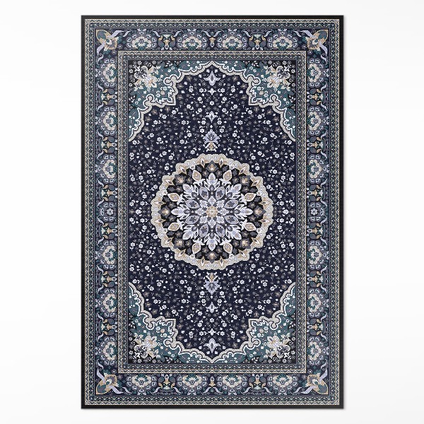 Tapis vinyle Ornement à motifs mandala