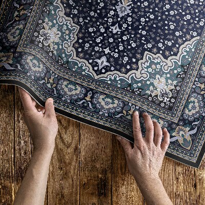 Tapis vinyle Ornement à motifs mandala