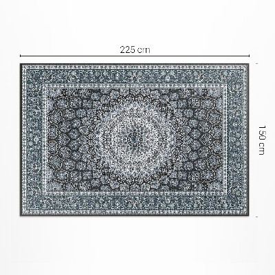 Tapis vinyle rectangulaire Motif décoratif mandala fascinant