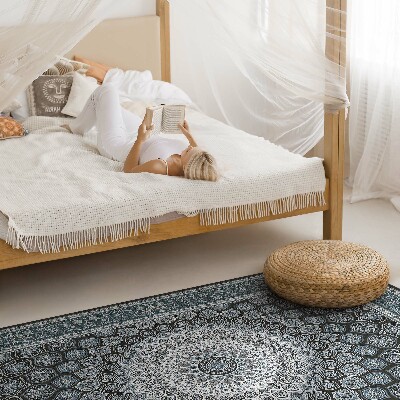 Tapis vinyle rectangulaire Motif décoratif mandala fascinant