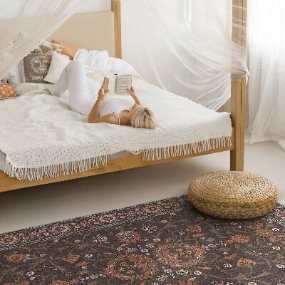 Tapis vinyle Fleurs décoratives classiques