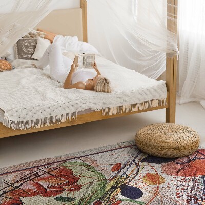 Tapis vinyle Aquarelle colorée de Vassily Kandinsky