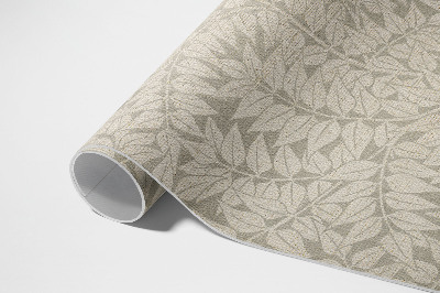 Tapis vinyle rectangulaire Brindilles et feuilles William Morris