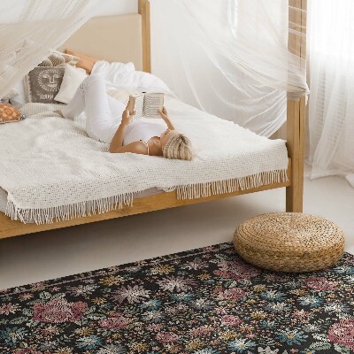 Tapis vinyle Petites fleurs dans le pré