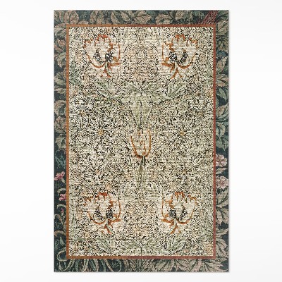 Tapis vinyle rectangulaire Chèvrefeuille William Morris