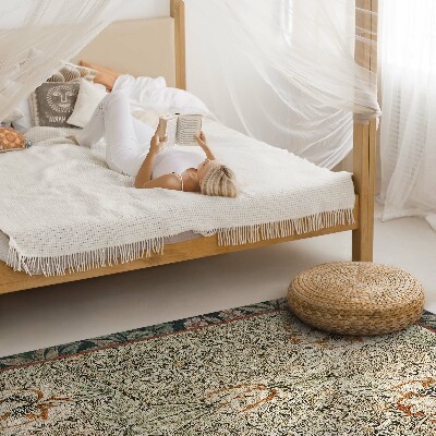 Tapis vinyle rectangulaire Chèvrefeuille William Morris