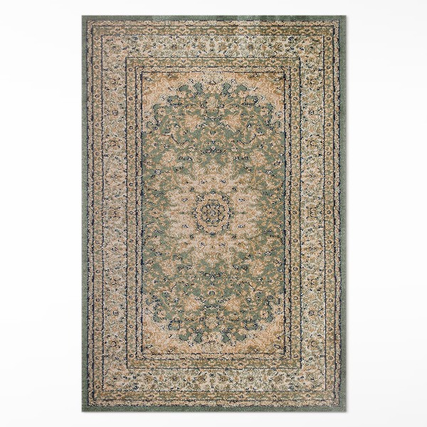 Tapis vinyle rectangulaire Motif ornemental vintage classique
