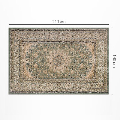 Tapis vinyle rectangulaire Motif ornemental vintage classique