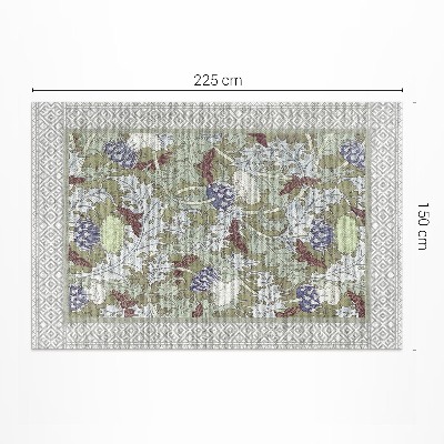 Tapis vinyle rectangulaire L'animal de Maurice Pillard