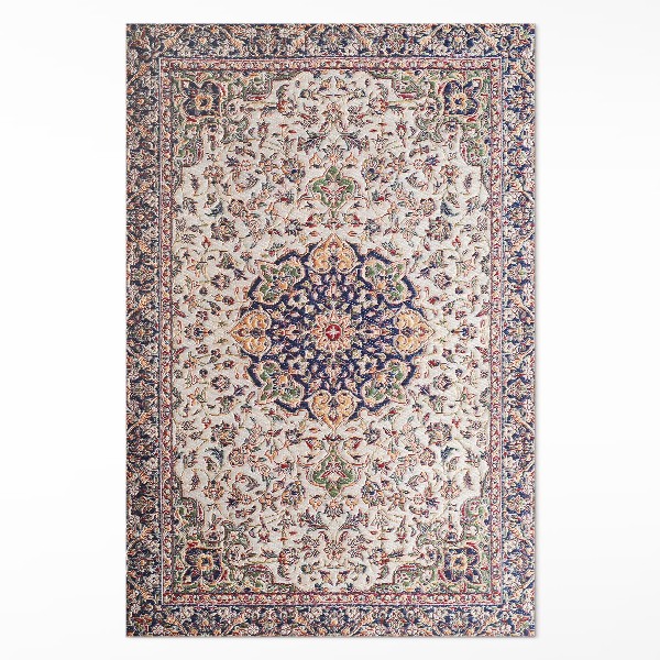 Tapis vinyle Grenade florale classique