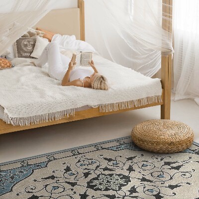 Tapis vinyle rectangulaire Motif délicat de Sir Matthew Digby Wyatt