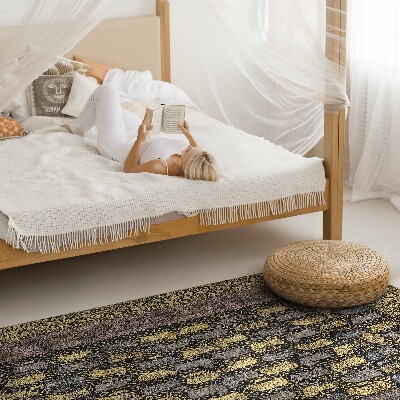 Tapis vinyle Motif décoratif avec détails ornementaux