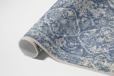 Tapis vinyle rectangulaire Ornement élégant à motif vintage usé