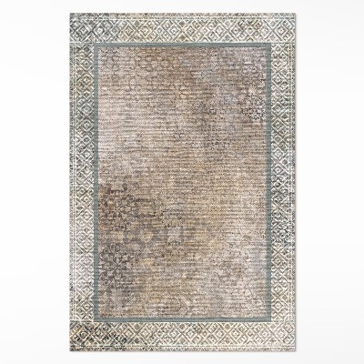 Tapis vinyle rectangulaire Dentelle vintage délicate